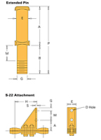 Drop Forged Rivetless Chain Attachments