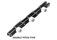 Outboard Roller Chain Series Double Pitch Type without Brake