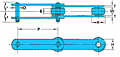 RF Conveyor Chain Basic Metric Series - R type