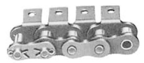 EA 1 Carbon Steel C2060HLSA1RL ANSI Chain Size: C2060HL Pack of 2 Tsubaki SA-1 Attachment Roller Chain Link