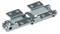 Delrin Series Chains - DS-6272 CHAIN - K2-ATTACHMENT AND 2-25--DIAMETER ROLLER