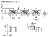 Gripper Chain RS08BSSKUTS
