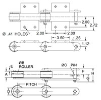 Roller-Conveyor-Chains---604R-CHAIN---K2-ATTACHMENT_2