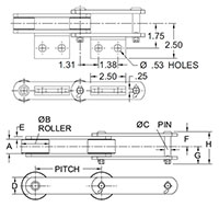 Roller-Conveyor-Chains---94R-CHAIN---A11-ATTACHMENT_2