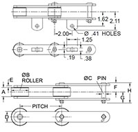Roller-Conveyor-Chains---95R-CHAIN---A42-ATTACHMENT_2