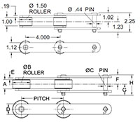 Cadenas transportadoras de rodillos---CADENA 95R---COMÚN_Estándar_2