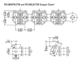 RS10BNPKUTM and RS10BLKUTM Gripper Chain