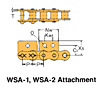 Serie de acoplamientos para cadenas BS/DIN WSA-1, WSA-2