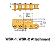 Serie de acoplamientos para cadenas BS/DIN WSK-1, WSK-2