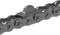 Correntes sem rebite forjadas - Corrente de transmissão tipo Caterpillar Correntes sem rebite forjadas - Corrente de transmissão tipo Caterpillar