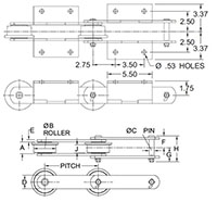 Roller-Conveyor-Chains---925R-CHAIN---K2-ATTACHMENT--WELDED-_2