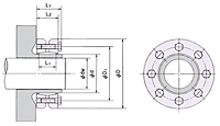 Dispositivo Power-Lock de trava sem chaveta da série SL - 2