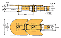 Movimento universal da corrente de topo TU - 2