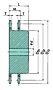 Rodas dentadas para corrente DOUBLE PLUS - 2