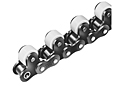 Transportador de rolo superior de plástico com passo simples LAMBDA® Transportador de rolo superior de plástico com passo simples LAMBDA®