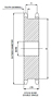 Rodas dentadas simples ou duplas 60 - 2